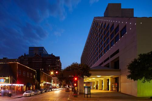 The Worthington Renaissance Fort Worth Hotel allows 18 year olds to book a room in Fort Worth