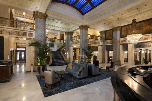 The Seelbach Hilton Louisville allows 18 year olds to book a room in Louisville