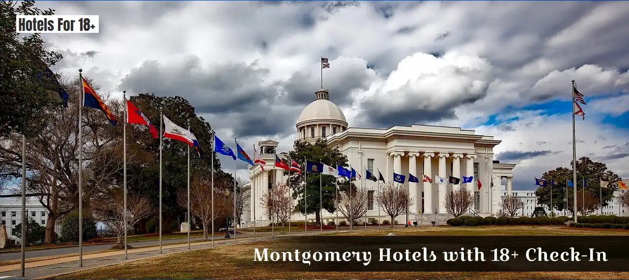 Montgomery Hotels with 18+ Check-In